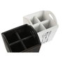 DKD Home Decor Set de 2 Cuberteros de Abeto con Asa, 15x15x18 cm