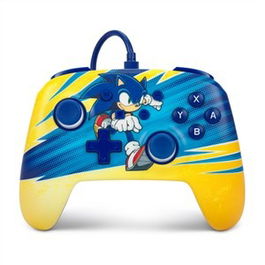 Power A Mando con Cable para Nintendo Switch Sonic Impulso NSGP0202-01, Con Licencia Oficial