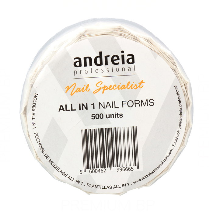 Andreia All in 1 Nail Forms 500 unidades Andreia All in 1 Nail Forms 500 unidades