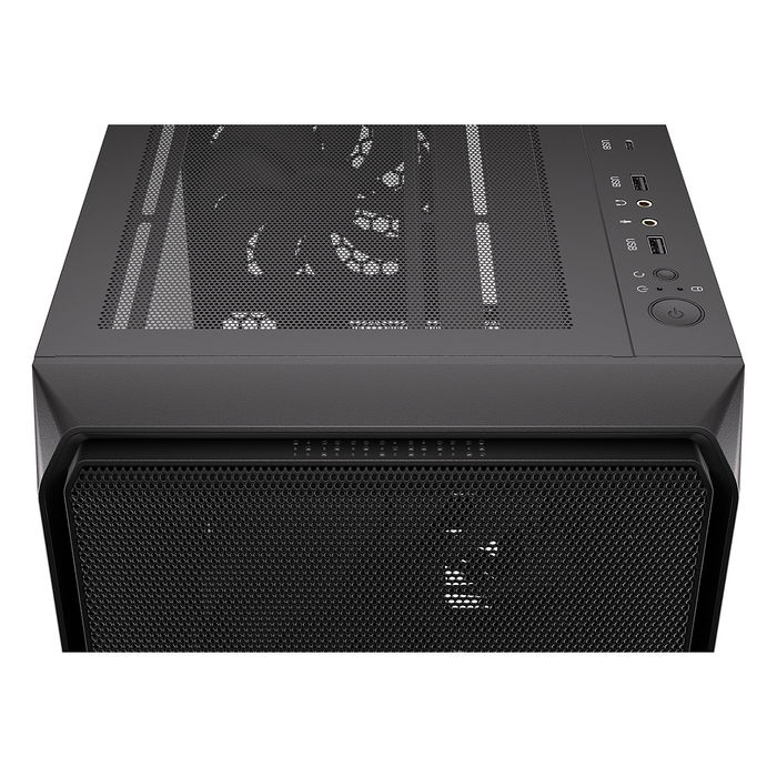 Endorfy Arx 500 ARGB PC Negro Vidrio Templado ATX/ITX/micro ATX Gaming Caja con Ventana Lateral Iluminada