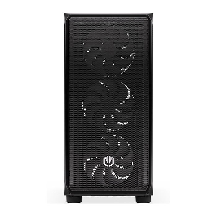 Endorfy Arx 500 ARGB PC Negro Vidrio Templado ATX/ITX/micro ATX Gaming Caja con Ventana Lateral Iluminada