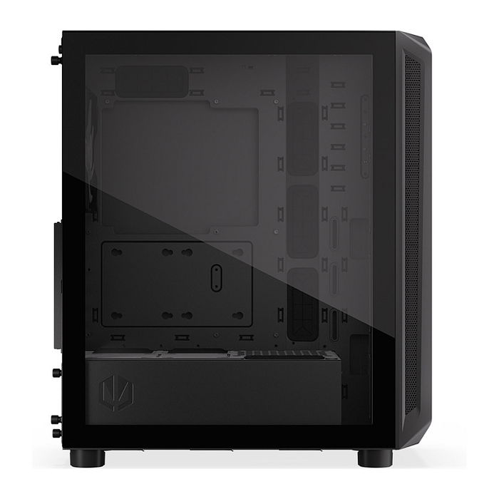 Endorfy Arx 500 ARGB PC Negro Vidrio Templado ATX/ITX/micro ATX Gaming Caja con Ventana Lateral Iluminada