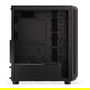 Endorfy Arx 500 ARGB PC Negro Vidrio Templado ATX/ITX/micro ATX Gaming Caja con Ventana Lateral Iluminada