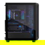Endorfy Arx 500 ARGB PC Negro Vidrio Templado ATX/ITX/micro ATX Gaming Caja con Ventana Lateral Iluminada