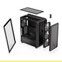 Endorfy Arx 500 ARGB PC Negro Vidrio Templado ATX/ITX/micro ATX Gaming Caja con Ventana Lateral Iluminada
