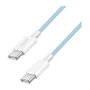 LogiLink Cable USB 2.0 Tipo-C a Tipo-C, 0,5 m, Azul