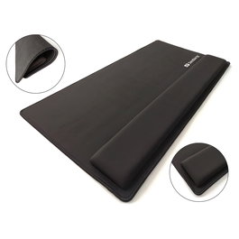 Sandberg 712x350mm Desk Pad Pro XXL Alfombrilla de Ratón para Juegos Negro con Base Antiderrapante y Descansa Muñecas