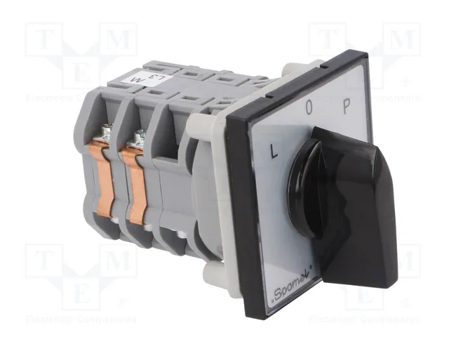 SPAMEL Interruptor de leva 25A 3 posiciones L-0-P SPAMEL Interruptor de leva 25A 3 posiciones L-0-P