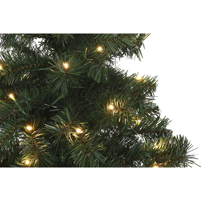 DKD Home Decor Árbol de Navidad LED Verde 120 cm con 235 Ramas