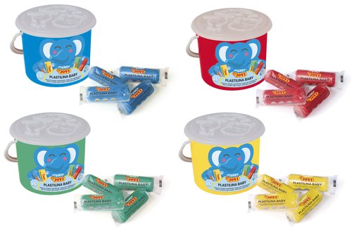 Plastilina Jovi Baby My First 38 Gr. Bucket Escolar Caja De 40 Plastilina Jovi Baby My First 38 Gr. Bucket Escolar Caja De 40