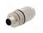 HARTING Conector M12 Macho 5 Pines Recto L-coded Power IP67