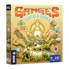Devir Ganges Cartas y Karma Juego de Mesa Eurogame con Cartas y Gestión de Recursos en Castellano y Portugués