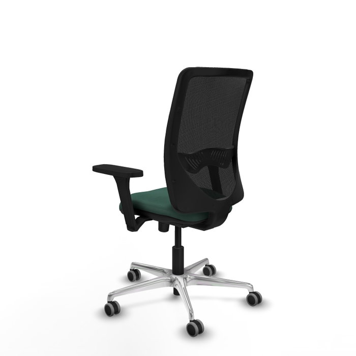 PIQUERAS Y CRESPO Silla de oficina Zulema con mecanismo Sincro, Verde botella y Negro PIQUERAS Y CRESPO Silla de oficina Zulema con mecanismo Sincro, Verde botella y Negro