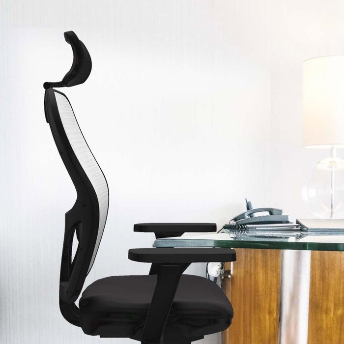 PIQUERAS Y CRESPO Silla de oficina Jorquera Sincro Amarillo y Gris