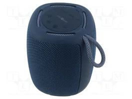 GEMBIRD Altavoz Bluetooth Azul con microSD y USB A