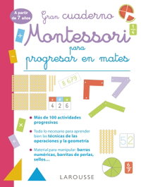 VOX Gran cuaderno Montessori para progresar en mates, Delphine Urvoy - VOX