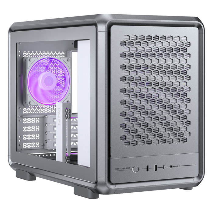 Cooler Master MasterFrame 400 Mesh Plata Cooler Master MasterFrame 400 Mesh Plata