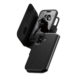 PanzerGlass CARE™ Tango 2in1 Wallet MagSafe para iPhone 17, Negro