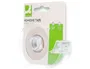 Q-connect Cinta Adhesiva Doble Cara Transparente 10 m x 12 mm en Portarrollos, para Fotos, Maquetas y Manualidades