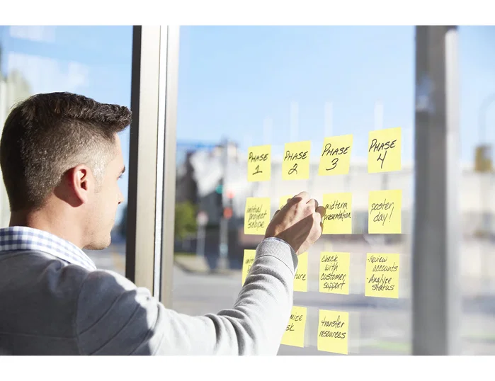 Post-it Bloc de notas adhesivas Super Sticky 51x78 mm, 90 hojas, Amarillo canario