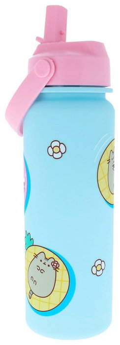 Thumbs Up Pusheen Botella de Agua Flip Top By The Pool Azul Thumbs Up Pusheen Botella de Agua Flip Top By The Pool Azul