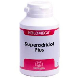 EQUISALUD Superadrinol Plus 180Cap. Complemento alimenticio para glándulas suprarrenales y respuesta vital con plantas y vitaminas.