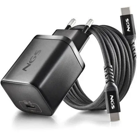 NGS BUD65W-L Cargador GaN USB-C 65W PD - Cargador Rápido Ultracompacto para Portátil Lenovo con Cable USB-C 1.5m y 5 Conectores DC (Kit Completo de Recarga) NGS BUD65W-L Cargador GaN USB-C 65W PD - Cargador Rápido Ultracompacto para Portátil Lenovo con Cable USB-C 1.5m y 5 Conectores DC (Kit Completo de Recarga)