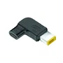 NGS Cargador GaN 65W USB-C con Cable y 5 Conectores para Lenovo, Negro