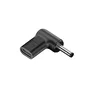 NGS Cargador GaN 65W USB-C con Cable y 5 Conectores para Lenovo, Negro