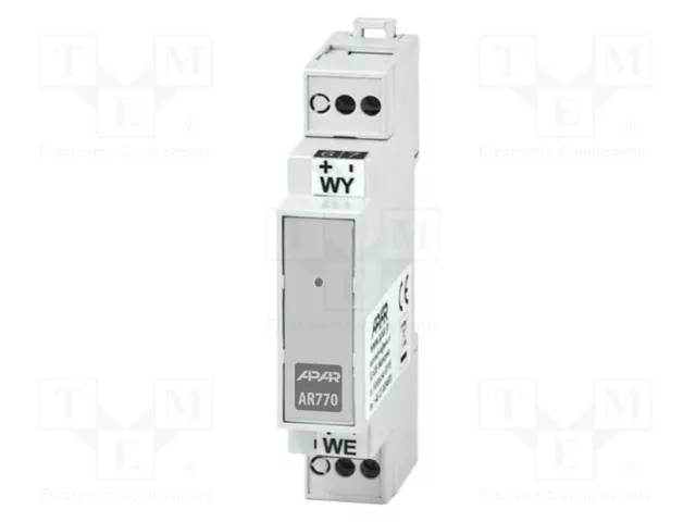 APAR Transductor de señales analógicas 0÷22mA para raíl DIN APAR Transductor de señales analógicas 0÷22mA para raíl DIN