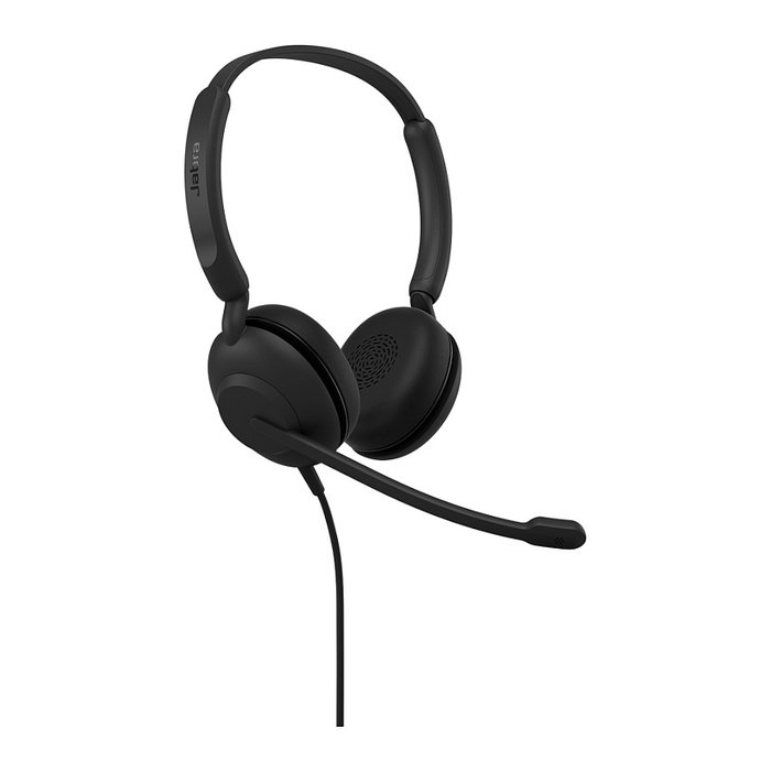 Jabra Evolve 10 Auriculares de Diadema Estéreo para Oficina/Centro de Llamadas con Conector USB-A, Cancelación de Ruido y Tecnología Sidetone - Negro