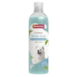 Beaphar Champú para Perros de Pelo Blanco 250 mL Limpia y Aporta Brillo