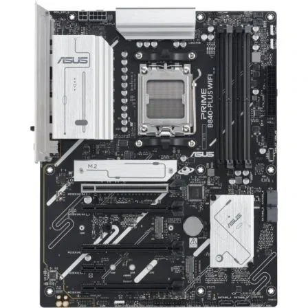 ASUS Prime B840-PLUS WiFi Placa Base ATX Socket AM5 - DDR5, PCIe 4.0, Wi-Fi 6E, 2.5Gb LAN, 3x M.2, para AMD Ryzen 9000/8000/7000 (Ref: 90MB1IZ0-M0EAY0) ASUS Prime B840-PLUS WiFi Placa Base ATX Socket AM5 - DDR5, PCIe 4.0, Wi-Fi 6E, 2.5Gb LAN, 3x M.2, para AMD Ryzen 9000/8000/7000 (Ref: 90MB1IZ0-M0EAY0)