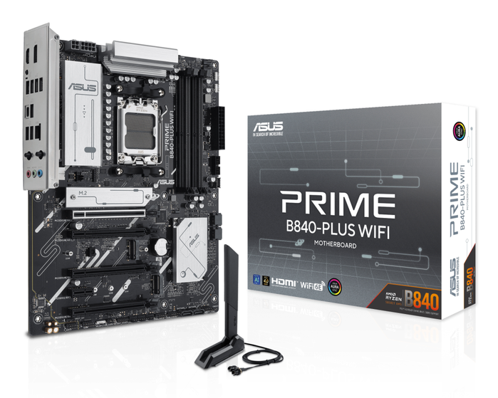 ASUS PRIME B840-PLUS WIFI AM5 DDR5 ATX ASUS PRIME B840-PLUS WIFI AM5 DDR5 ATX