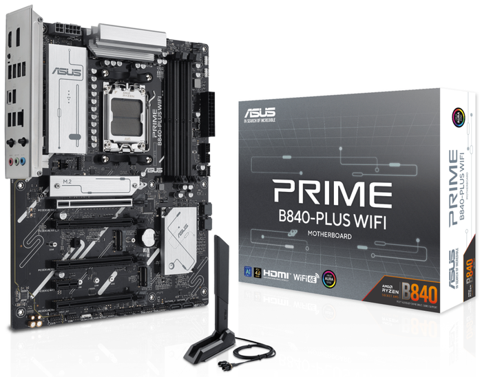 ASUS PRIME B840-PLUS WIFI AM5 DDR5 ATX ASUS PRIME B840-PLUS WIFI AM5 DDR5 ATX