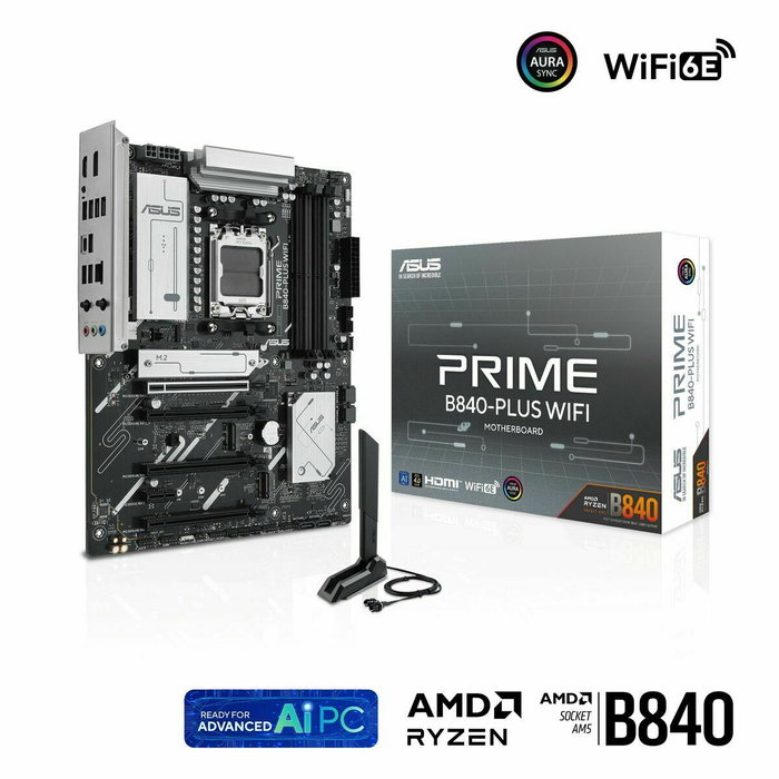 ASUS PRIME B840-PLUS WIFI AM5 DDR5 ATX ASUS PRIME B840-PLUS WIFI AM5 DDR5 ATX