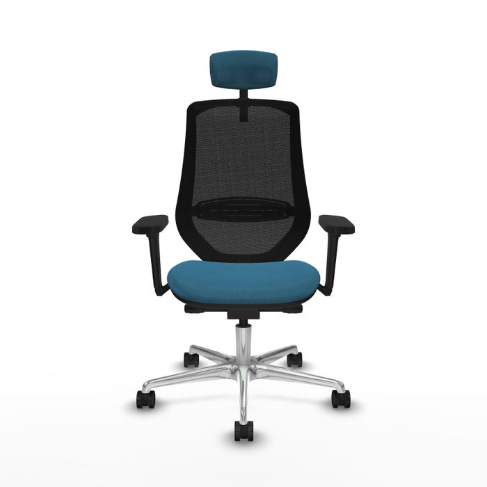 PIQUERAS Y CRESPO Silla de oficina Mardos con Mecanismo Sincro/Traslack Verde Petróleo y Negro PIQUERAS Y CRESPO Silla de oficina Mardos con Mecanismo Sincro/Traslack Verde Petróleo y Negro