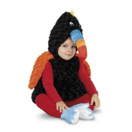 My Other Me Disfraz Tucán Peluche con Vestido, Gorro y Patucos Talla 5-6 años