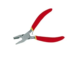 Q-connect Alicate para Espiral Metálico con Mango de Caucho y Doblez de Terminación, Longitud 13 cm