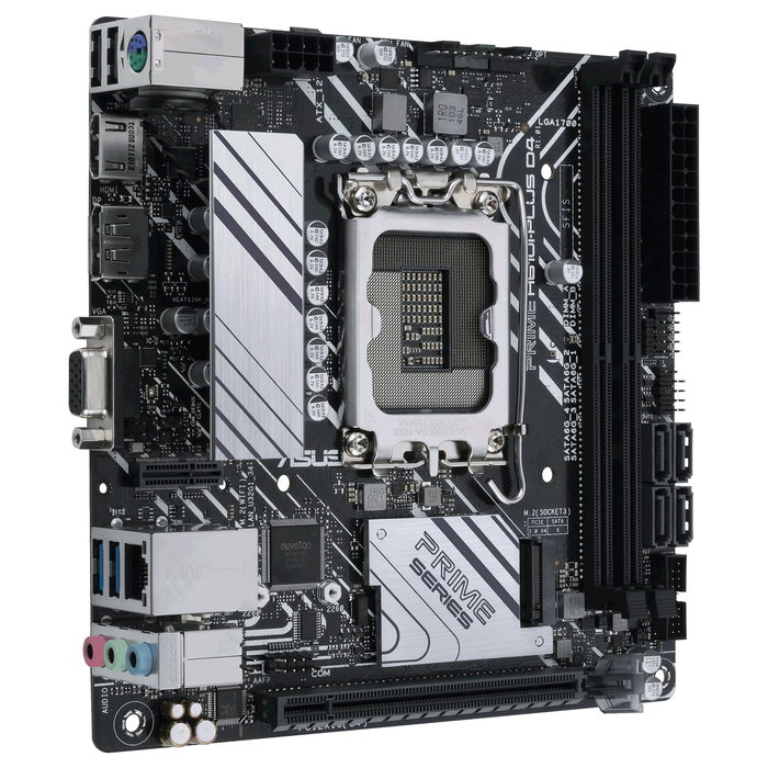 Asus PRIME H610I-PLUS D4-CSM Placa Base Intel H610 LGA 1700 Mini ITX DDR4 90MB1B20-M0EAYC