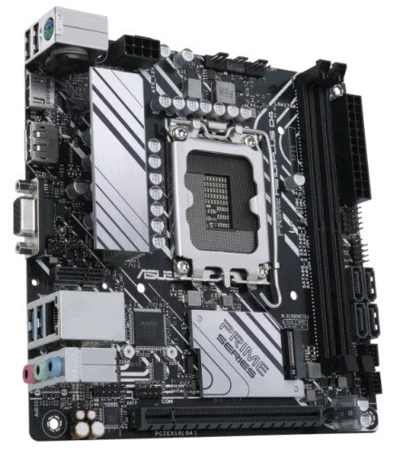 Asus PRIME H610I-PLUS D4-CSM Placa Base Intel H610 LGA 1700 Mini ITX DDR4 90MB1B20-M0EAYC