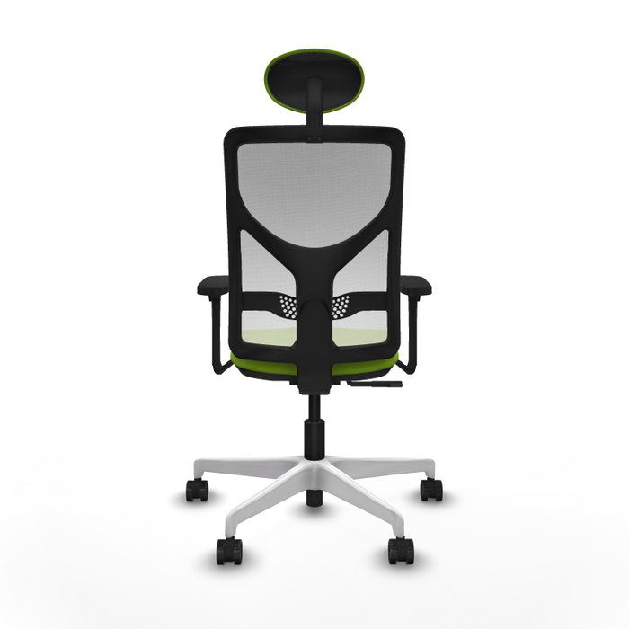 PIQUERAS Y CRESPO Silla de oficina Motilla Pistacho y Blanco PIQUERAS Y CRESPO Silla de oficina Motilla Pistacho y Blanco