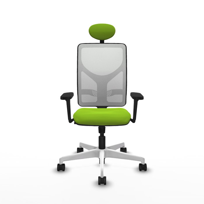 PIQUERAS Y CRESPO Silla de oficina Motilla Pistacho y Blanco PIQUERAS Y CRESPO Silla de oficina Motilla Pistacho y Blanco