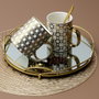 Home Deco Factory Mug 300 ml Gold LOUNGE