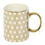Home Deco Factory Mug 300 ml Gold LOUNGE