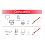 EQUIP 605621 - Cable de Red Patch Cord Cat6A S/FTP 2 m RJ45 Macho Rojo, LSZH, 10Gb/s, PoE++, 500 MHz, Conectores Dorados