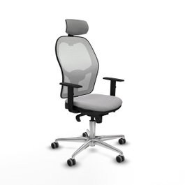 PIQUERAS Y CRESPO Silla de oficina Jorquera Gris claro y Blanco