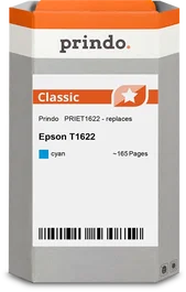 Prindo Cartucho de tinta cian PRIET1622 Classic