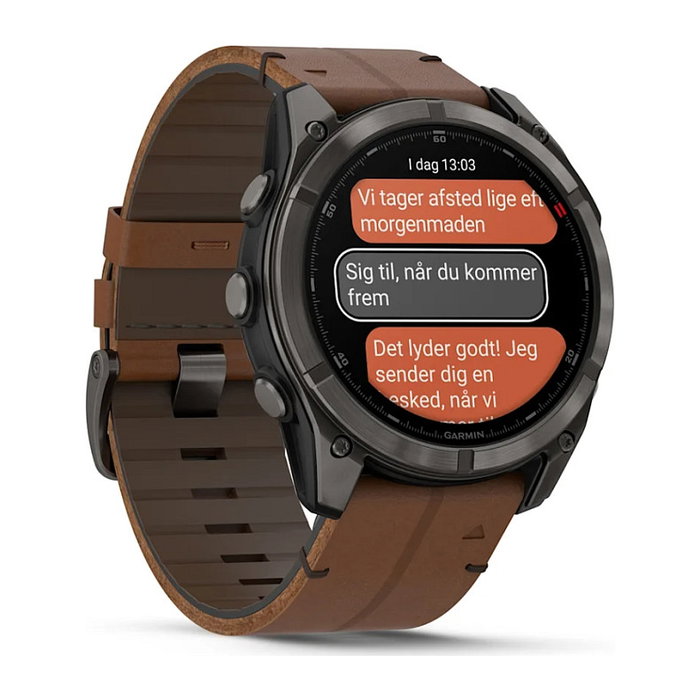 Garmin fēnix 8 Pro AMOLED Sapphire 51mm - Graphit/Titanium Titan