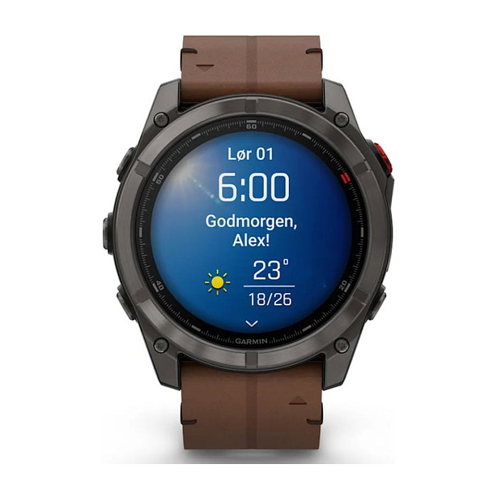 Garmin fēnix 8 Pro AMOLED Sapphire 51mm - Graphit/Titanium Titan